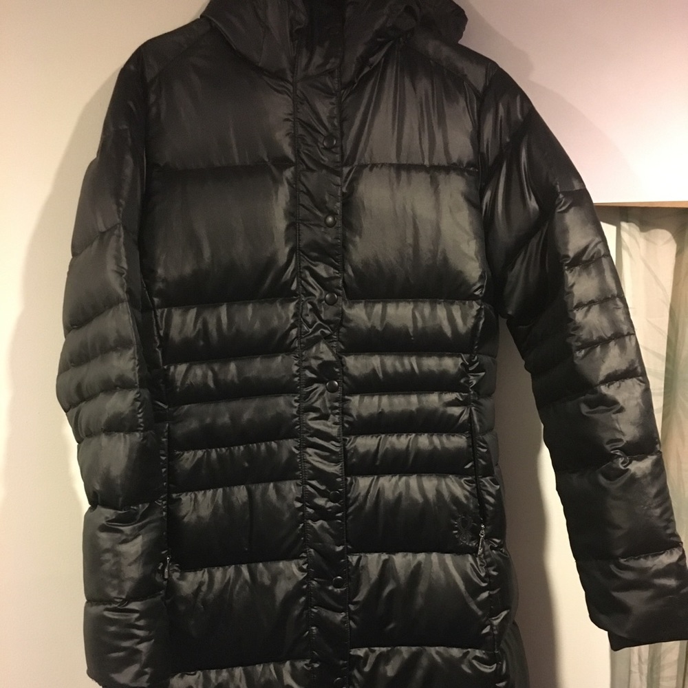 Authentic Spyder jacket in black